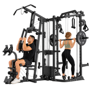 GMWD Dual-Station Smith Machine – All-in-One Home Gym