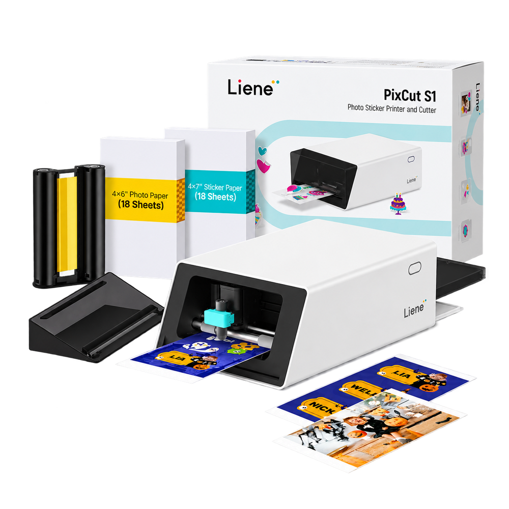 Liene PixCut S1 Color Sticker Printer & Cutting Machine