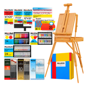 MEEDEN 141PCS Art Supplies Set with French Easel