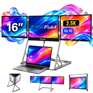 TriCreate 2.5K QHD 16" Triple Screen Laptop Extender