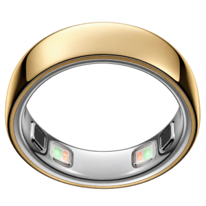 OURA Ring 5 Smart Ring – Gold – Size 8 | Fitness & Sleep Tracker