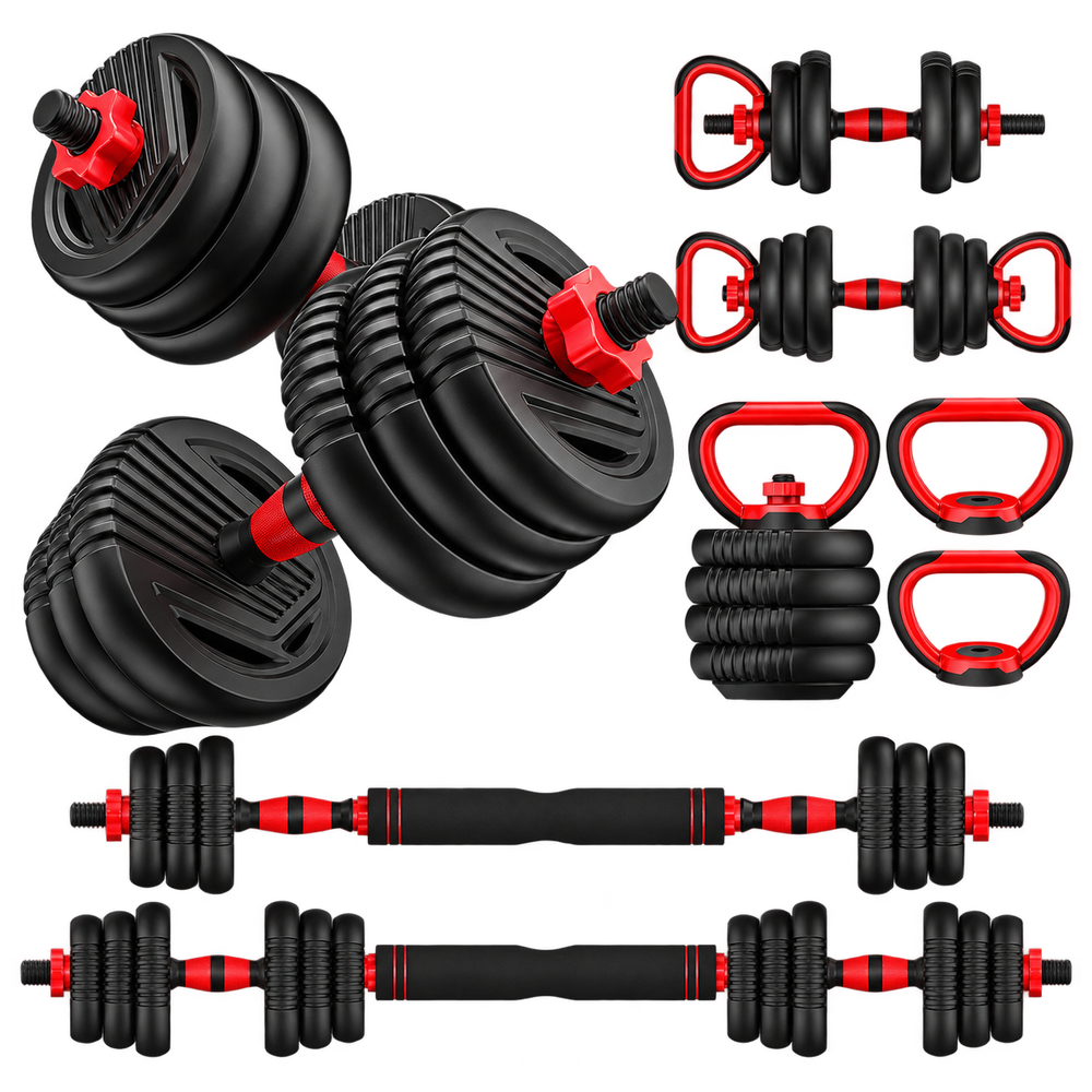 UNNMIIY Adjustable Dumbbell Set – 5-in-1 Home Gym Weights